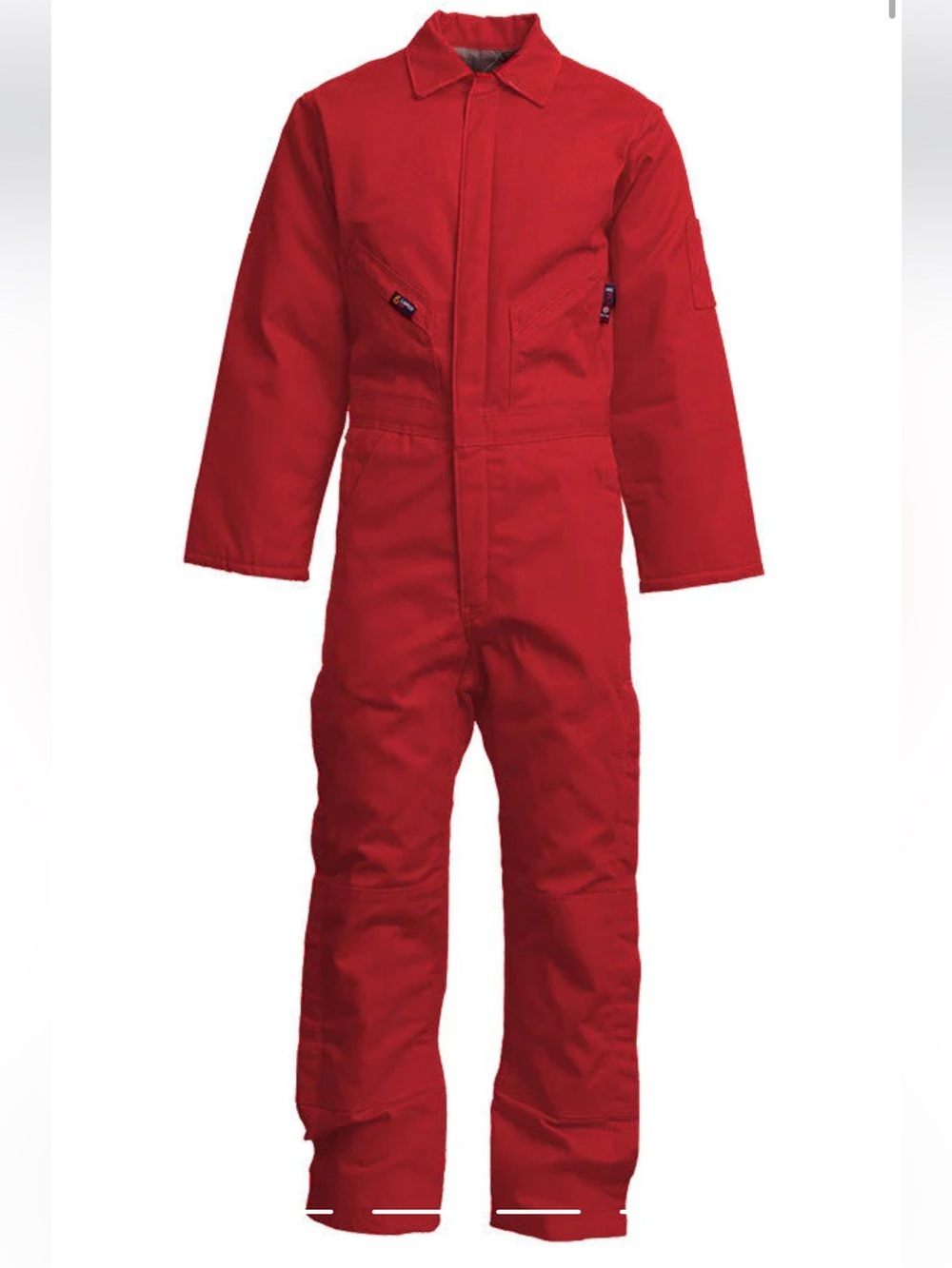 LapCo FR Red Jumpsuit Mens Size Large